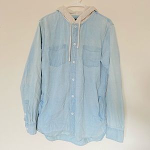 PacSun Lightwash Denim Sweater